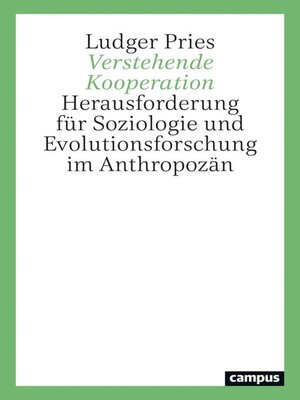 cover image of Verstehende Kooperation